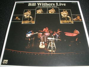 ビル・ウィザース ライヴ・アット・カーネギー・ホール リマスター オリジナル 紙ジャケ 美品 Bill Withers LIVE AT CARNEGIE HALL SUSSEX