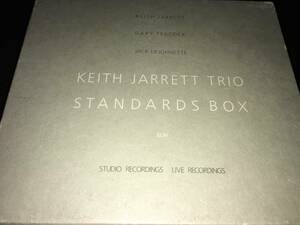 5 ゴールドCD 廃盤 キース・ジャレット トリオ スタンダーズ +1 2 星影のステラ 枯葉 スティル ライヴ Keith Jarrett Trio STANDARDS BOX