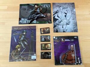 進撃の巨人 グッズ まとめて まとめ売り クリアファイル 定規 カード Attack on Titan anime goods