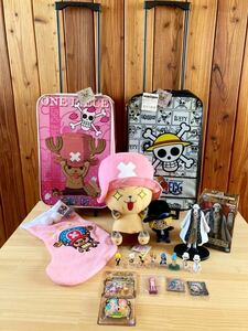 ワンピース onepiece グッズ まとめ売り まとめて チョッパー キャリーバッグ フィギュア chopper carry bag stuffed toy figure anime