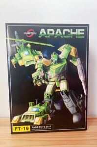 トランスフォーマー FansToys FT-19 APACHE TF 非正規 スプラング スプリンガー トチプルチェンジャー Fans Toys 美品