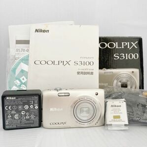 ★極上美品★ Nikon ニコン COOLPIX S3100コンパクトデジタルカメラの画像1