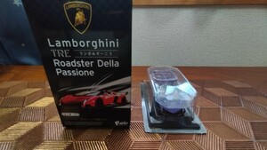 【ランボルギーニ】新品未使用Roadster Della Passione パープルカラー　「撮影の為、箱の開封をさせて頂きました。」