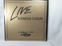 【矢沢永吉】LIVE後楽園スタジアム「２枚組」レコード盤は大変美しい状態です。_画像4