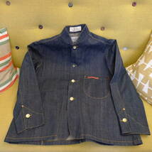 デッド ストック　VISIONAIRE No.31 BLUE LEVIS 2000 One-Pocket Sack Coat _画像1