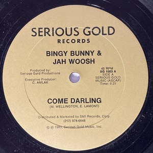 BINGY BUNNY / COME DARLING (12インチシングル)