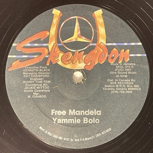 YAMI BOLO / FREE MANDELA (12インチシングル)
