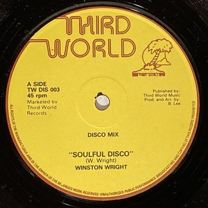 WINSTON WRIGHT / SOULFUL DISCO (12インチシングル)