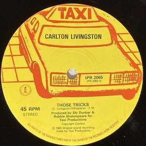 CARLTON LIVINGSTON / THOSE TRICKS (12インチシングル)