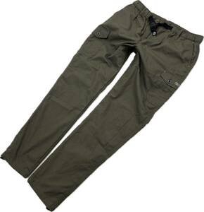 OUTDOOR PRODUCTS * reverse side mesh trekking pants bottoms green olive LL mountain climbing high King popular Outdoor Products #Ja7093