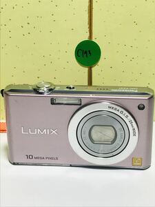Panasonic パナソニック LUMIX DMC-FX37 MEGA O.I.S. /25mm WIDE コンパクトデジタルカメラ 日本製品 動作確認済み　固定送料価格 2000 