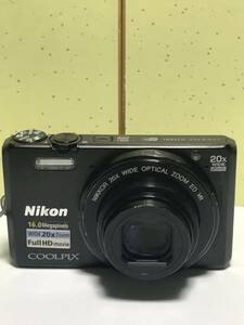 Nikon ニコン COOLPIX S7000コンパクトデジタルカメラ 20x WIDE 4.5-90.0mm 1:3.4-6.5 ED VR Full HD 固定送料価格 2000 