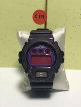 CASIO カシオ G-SHOCK Gショック DW-6900CC クレイジーカラーズ パープル クオーツメンズ 腕時計_画像1