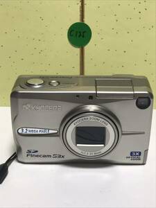 Kyocera 京セラ Finecam S3x コンパクトデジタルカメラ 日本製品　