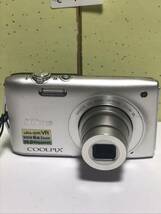 Nikon ニコン COOLPIX S3300 コンパクトデジタルカメラ 6xWIDE OPTICAL ZOOM VR 16.0 MEGA PIXELS 動作確認済み_画像3