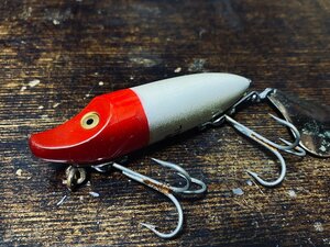 50's HEDDON Flaptail JR. オールド!! 書き目!! 金目!! 希少!! 美品!! 1960年代/オールドヘドン フラップテール ジュニア オールドタックル