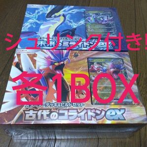 【未来のミライドンex 古代のコライドンex スターターデッキ　各1BOX】