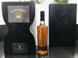 【未開栓 希少】ボウモア 33年 タイムレス シリーズ 1988 BOWMORE TIMELESS アイラシングルモルトウイスキー 700ml 45.5％ 完品◆52672