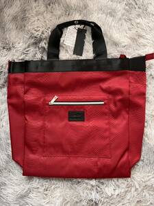 新品未使用　ダンスウィズドラゴン　3WAY トートバッグ TOTEBAG RED