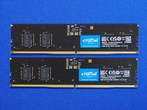 crucial DDR5-4800 8GB×2=16GB【美品】