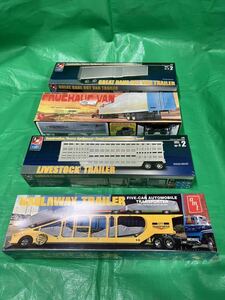 4台セット新品未使用　エーエムティー　AMT 1/25 プラモデル　