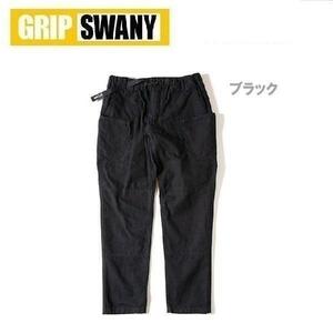 GRIP SWANY グリップスワニー キャンプワークパンツ ブラック M　GSP-76　メンズ　キャンプ　アウトドア