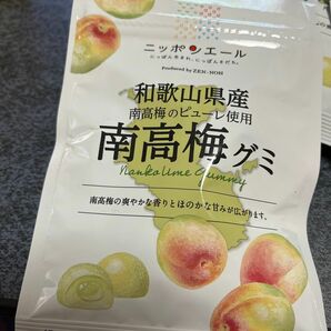 ニッポンエール グミ 和歌山県産南高梅 40g 6Ｐ