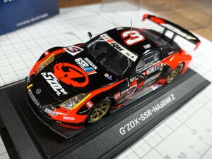 トミカEBBRO 1/43 G`ZOX SSR ハセミZ （ノンスケール トミカリミテッド オートバックス GT 2004 719564）くすみあり