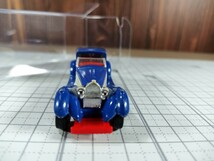 ミニカー TOMICA BUGATTI COUPE DEVILLE 1/80 No.F46 1978TOMY 日本製 箱なしプラ箱入 当時物 レトロ ブガッティクーペ_画像2