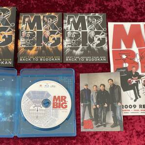 ★MR.BIG★Blu-ray/ブルーレイ★BACK TO BUDOKAN★日本盤★ポストカード/サイン入り折込チラシ付★ミスター・ビッグ★バック・トゥ・武道館の画像2