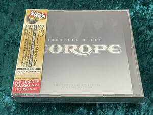 ★ヨーロッパ★2CD+DVD★ロック・ザ・ナイト スペシャル・エディション/日本盤/帯付/EUROPE/ROCK THE NIGHT/THE VERY BEST/SPECIAL EDITION