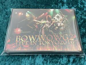 ★BOWWOW★DVD★BOWWOW G2 LIVE IN TOKYO 2016 The 40th Anniversary★バウワウ★ライヴ★ライブ★山本恭司★ジャパメタ★