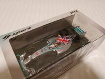 スパーク 1/43 メルセデス F1 W05 L.ハミルトン アブダビGP 優勝 2014　Mercedes F1 W05 L.HAMILTON　Winner Abu Dhabi GP 2014　spark_画像2