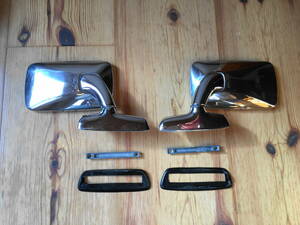 BMW original door mirror chrome left right 17043 1821793.1 1821794.1 E21 E12 E10 E9 2002 3.0CS Marni 3 series 5 series chigar lighter 