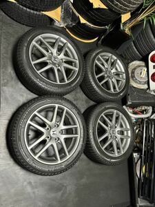 ホンダ アコード CL7 ユーロR 純正 17インチ 7j＋55 PCD114.3 5穴 ハブ径68ミリ ガンメタ色 225/50R17