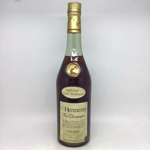 未開栓 ヘネシー VSOP スリムボトル グリーン 700ml 40％【ラベルダメージ】 2D-9-3-150148-A