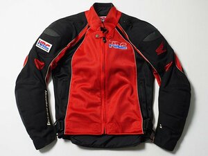 HRC　HONDA　ホンダ　メッシュ　ライディングジャケット　正規品　レーシング　バイクウェア　インナージャケット付き　ポーチ付き