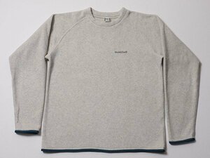 mont-bell　モンベル　フリース　トップス　正規品　1106610　クリマプラス100　ライトスウェット　160　KIDS　子供用　アウトドア　キッズ