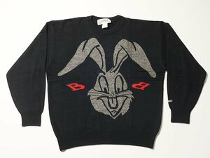 オールド◆　90s　伊製　CASTELBAJAC　カステルバジャック　LOONEY TUNES　ルーニー・テューンズ　BUGS BUNNY　バッグスバニー　セーター　