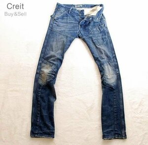 A188■G-STAR RAW ジースターロゥ 3D立体デニム パンツ Gパン ジーパン サイズW31L34