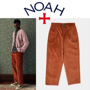 22AW Noah NYC Double-Pleat Corduroy Pants Cinnamon 32 ブリスベンモス 太畝コーデュロイパンツ Supreme WTAPS