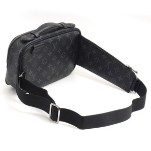 ルイヴィトン バッグ モノグラム・エクリプス バムバッグ ボディバッグ M42906 Louis Vuitton 中古の画像4