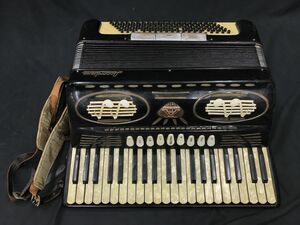 0101-114S⑥22686 アコーディオン EXCELSIOR エキセルシャー MOD.320 41鍵 イタリア製 鍵盤楽器 ジャンク