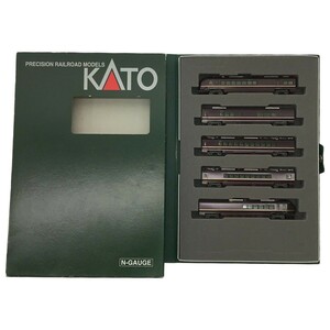 【KATO Nゲージ】10-1123 E655系 なごみ(和) 5両セット カトー 鉄道模型 コレクション 玩具 趣味 中古 訳あり 動作未確認 現状品 F876