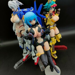 1円スタート！　メガミデバイスなど　美少女プラモデル　まとめ　【塗装完成品】