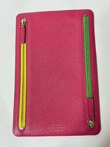 SMYTHSON スマイソン Panamaレザーマルチジップケース