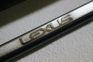 LEXUSレクサス純正OP■ナンバーフレーム（フロント）■ソニッククロム■１枚現品のみ