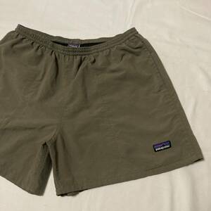 Mサイズ【2013 限定・MARSカラー】 patagonia メンズ・バギーズ・ショーツ 5インチ ALP ( アルファ・グリーン )ミリタリーカーキ米軍US廃盤