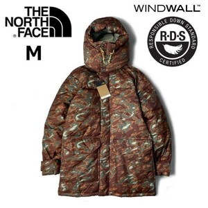 1円～!売切!【正規新品】THE NORTH FACE PRINTED 77 BROOKS RANGE JACKET ブルックス レンジ ダウン 防寒 入手困難(M)茶 迷彩柄 190122-160