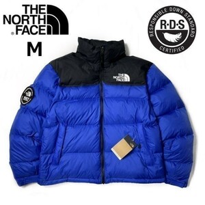 1円～!売切!【正規新品】THE NORTH FACE 1992 RETRO ANNIVERSARY NUPTSE JACKET ダウンジャケット 限定品 キャンプ 30周年(M)青190122-175